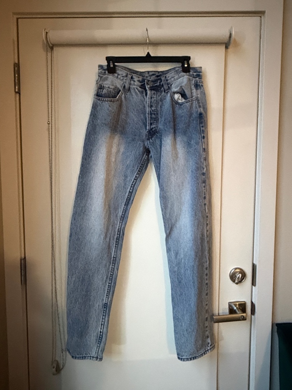 Brandy Melville Light Blue Straight Jeans